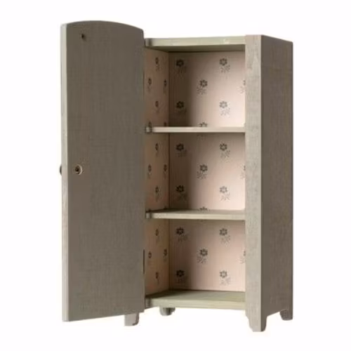 Maileg, Vintage garderobe, mint/grå