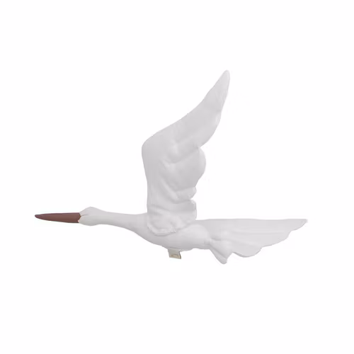 Hvit linstork, veggdekor