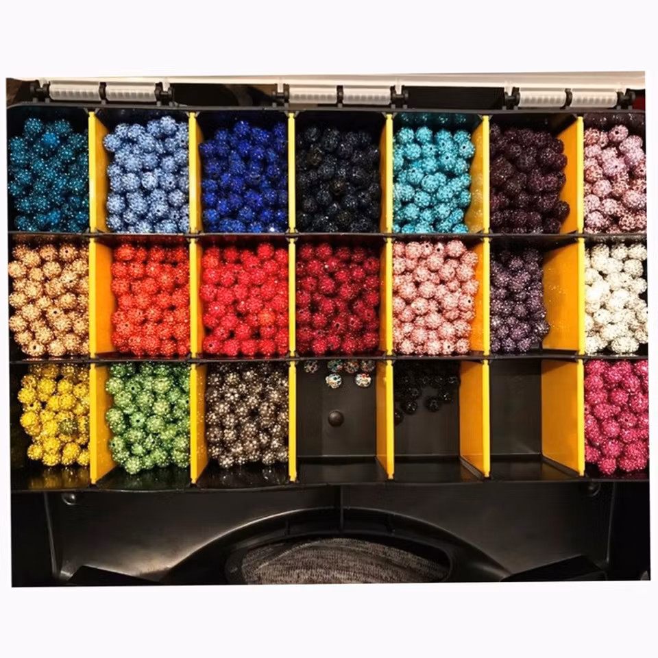 Halsband: bubblan med strassboll