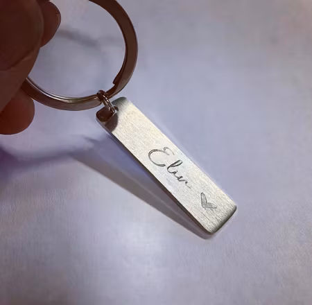 Nyckelring: 40x10mm