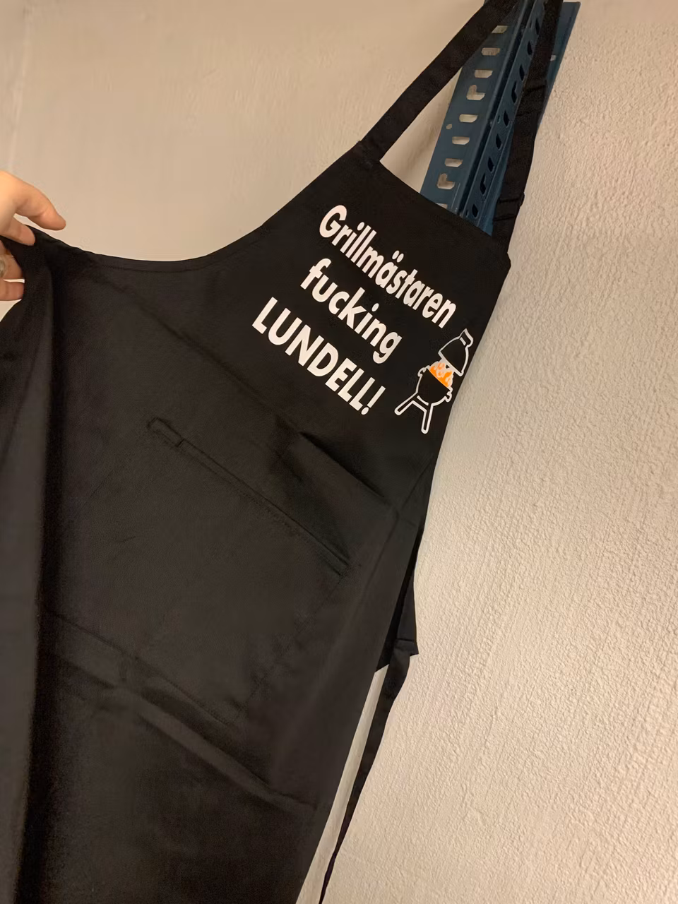 Förkläde med ficka