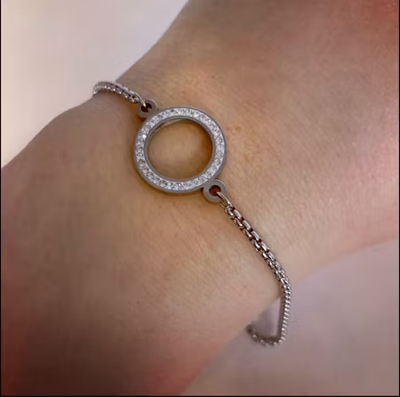 Armband - rostfritt länk