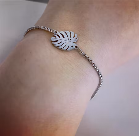 Armband - rostfritt länk