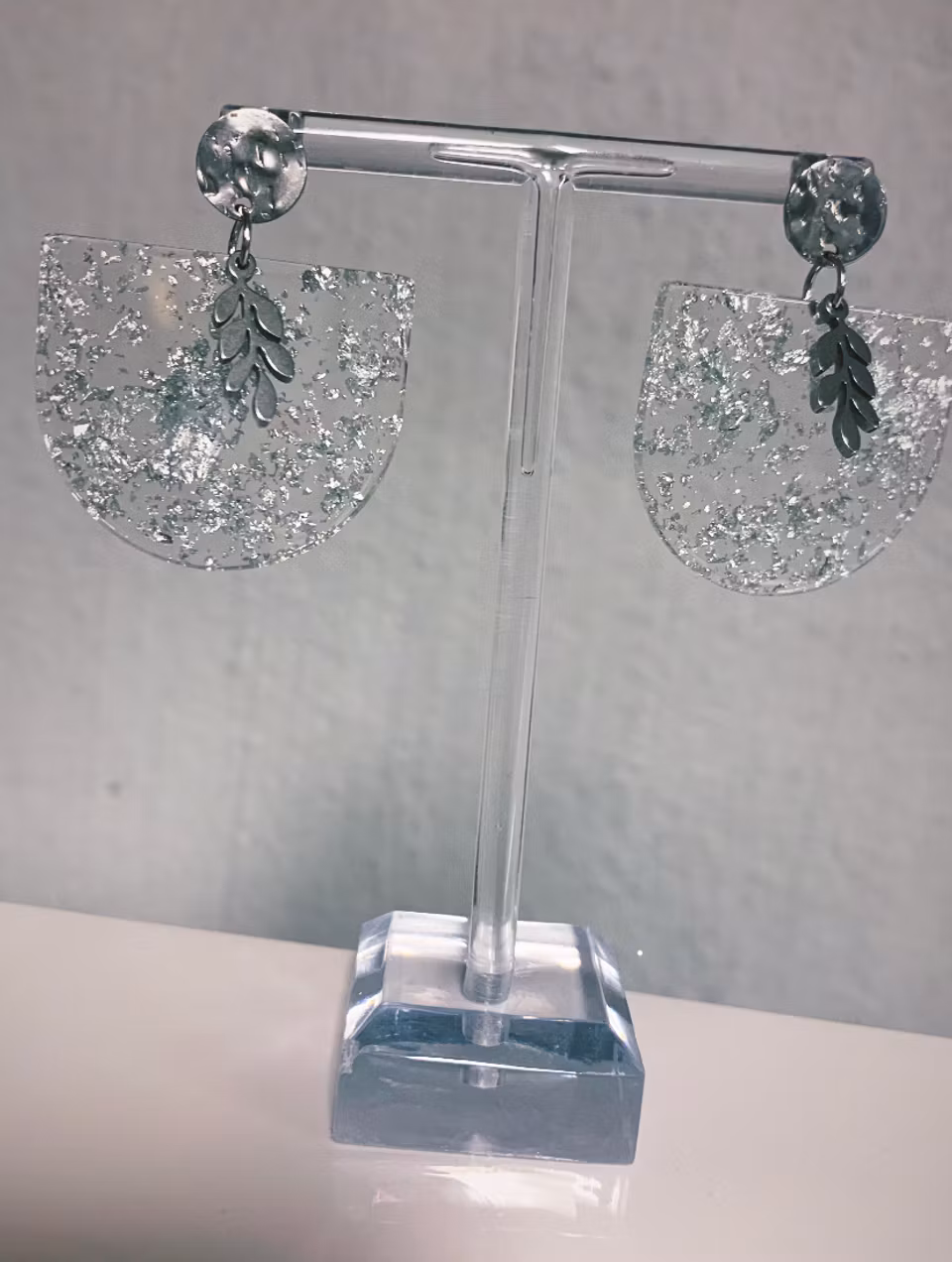 Örhängen: Glitter flingor