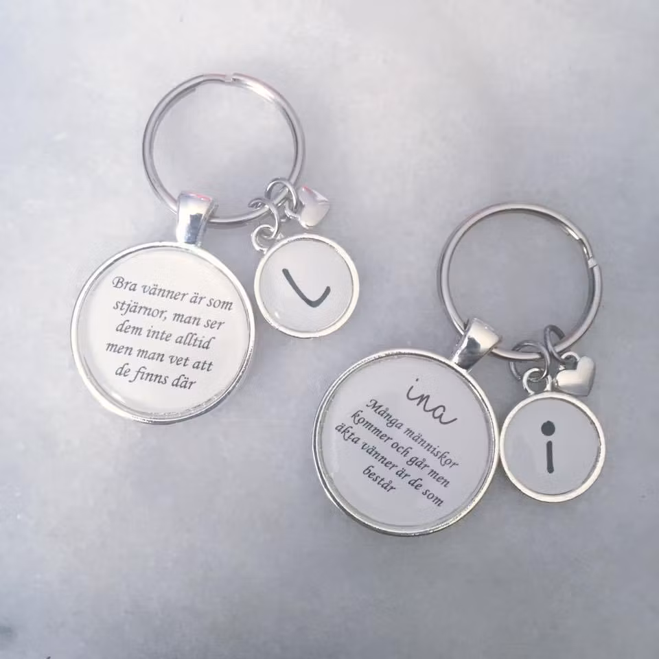 Nyckelring: stor och liten