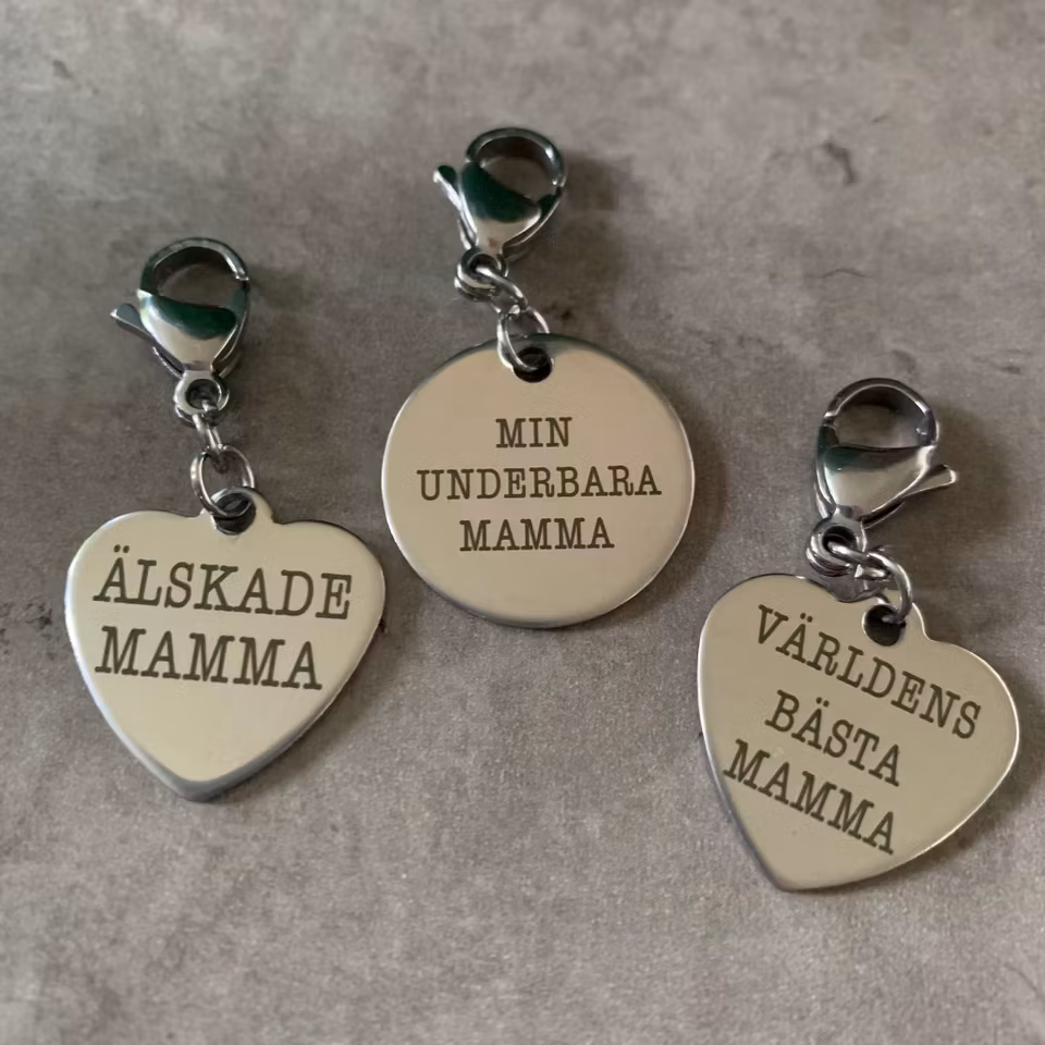 Berlock med klolås - MAMMA