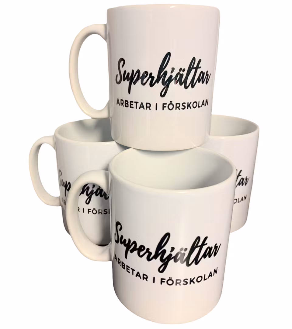 Mugg: superhjältar