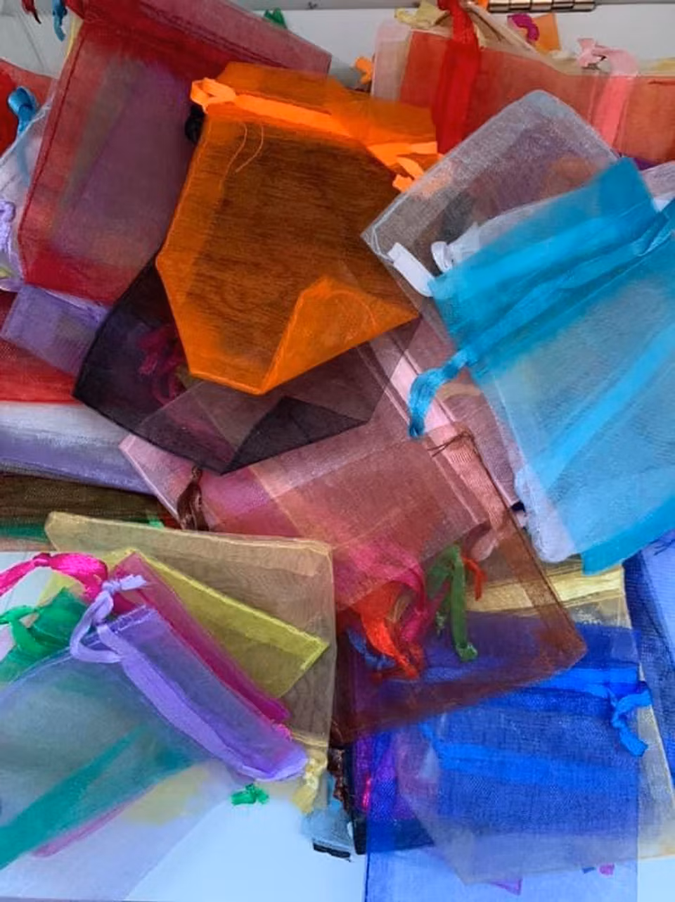 Presentpåse - organsa