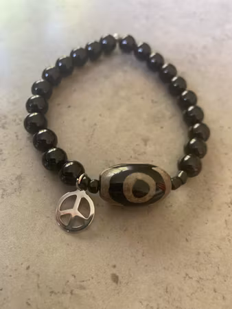 Armband: DZI peace