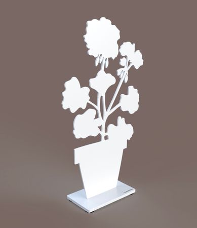 Plåt - Pelargon, 30cm