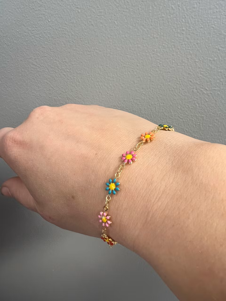 Armband - blomlänk