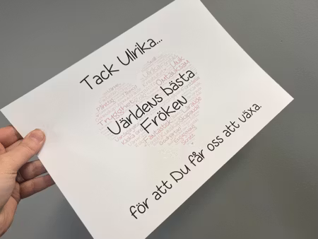 Posters A4 - hjärta