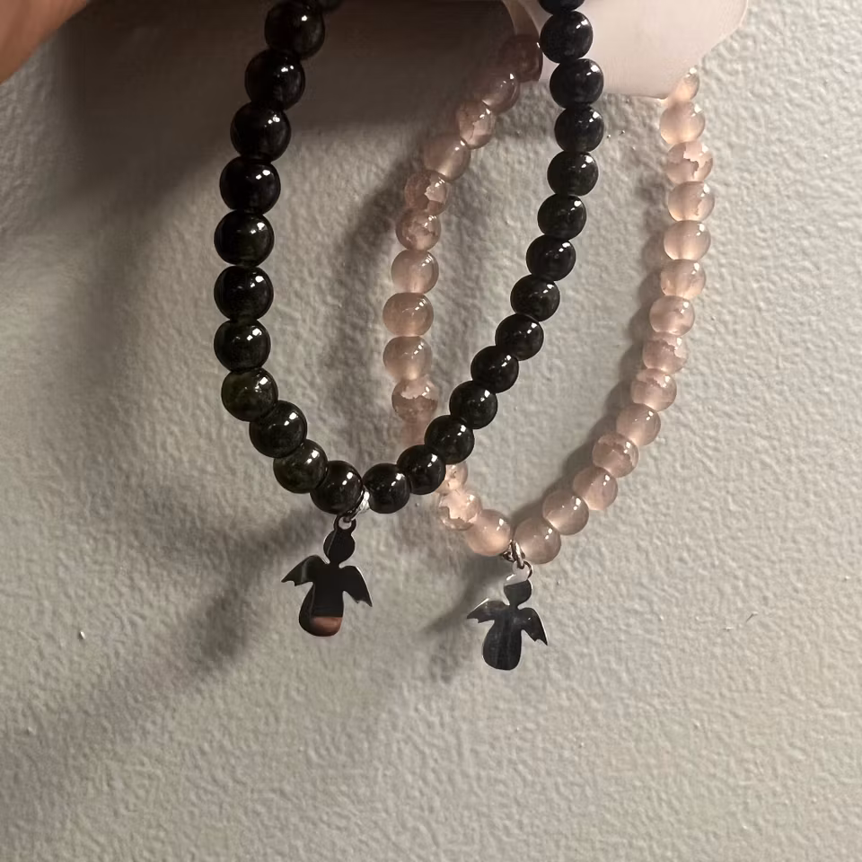 Armband: ängel