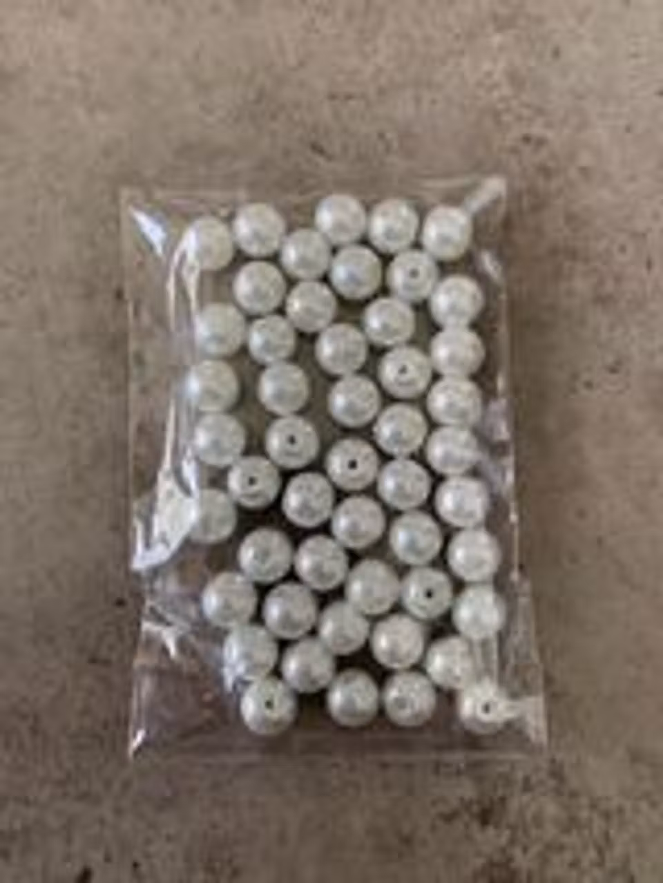 Vaxade glaspärlor - 8mm