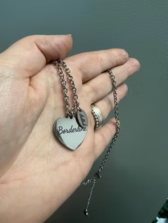 Halsband - bricka 20mm