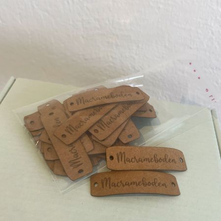 Etiketter - Veganst läder