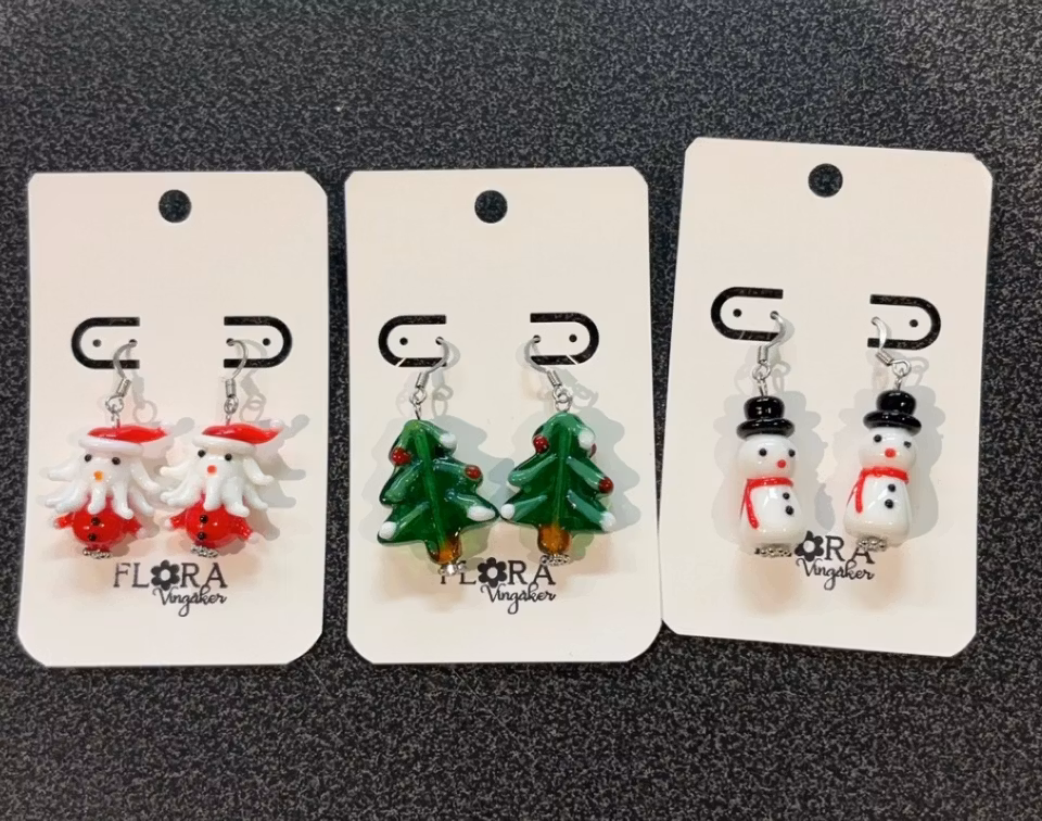 Örhängen: Julmotiv