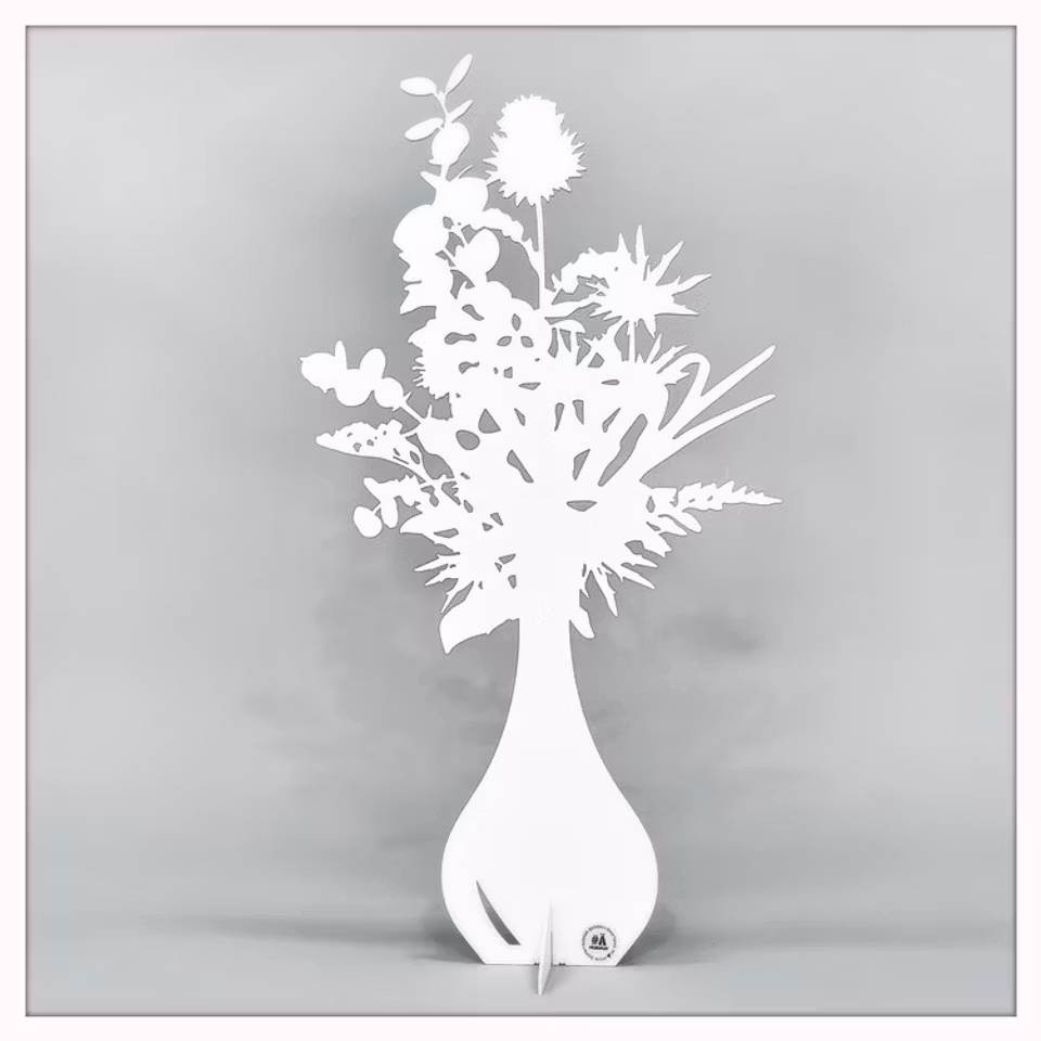 Älska plåt: blombukett