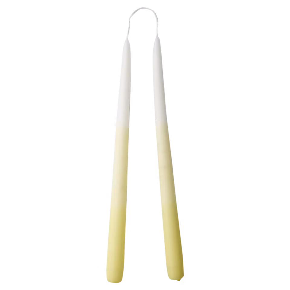 Ljus: COLOURED TAPER Kronljus