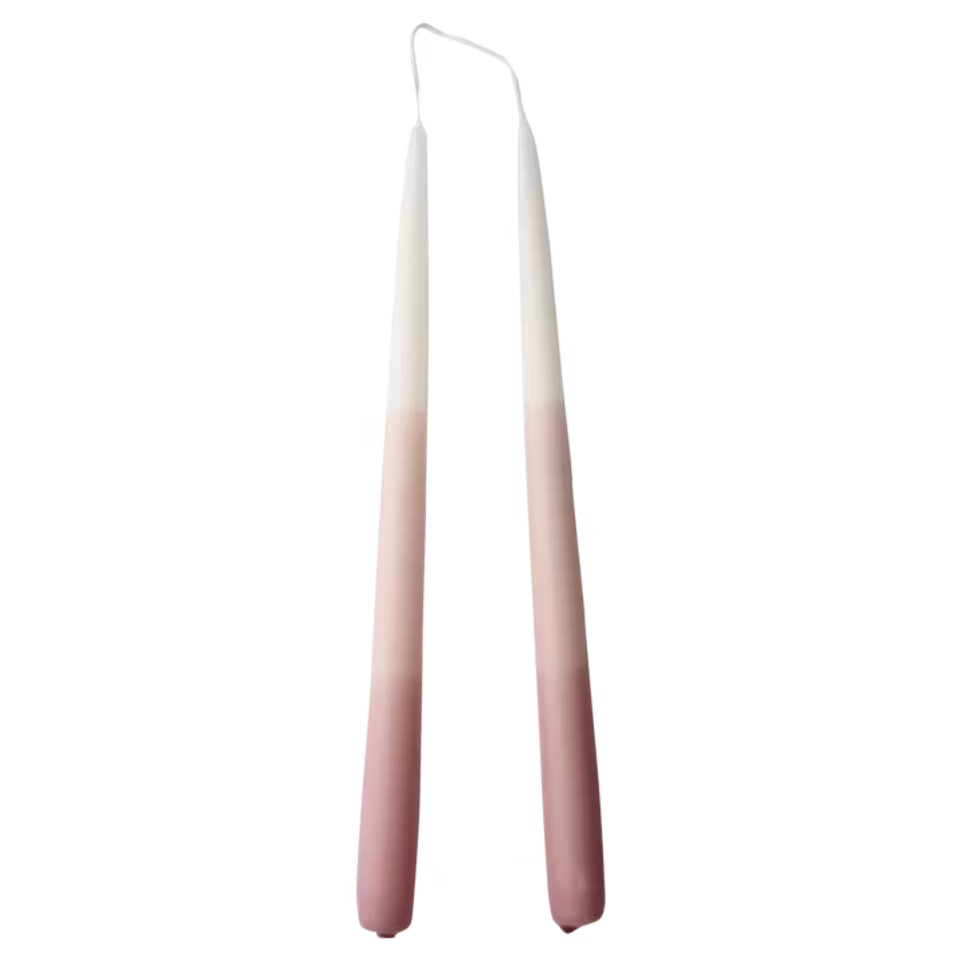 Ljus: COLOURED TAPER Kronljus