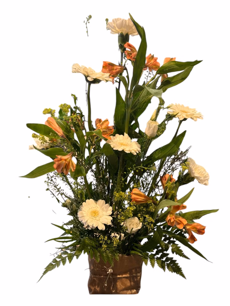 Stående rak begravningsdekoration