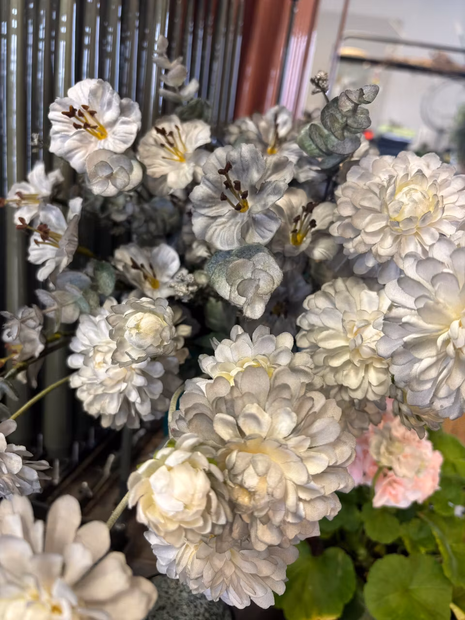 Konstblommor ”bukett”