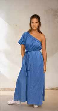 Oneshoulder dress – Jeans
