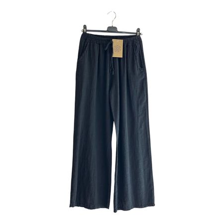 Bianca pants bomull med linnekänsla