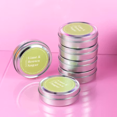 Doftljus: Nordtrice Lime/brunt socker