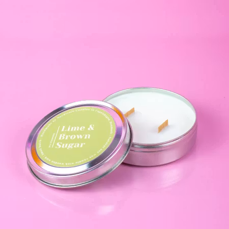 Doftljus: Nordtrice Lime/brunt socker