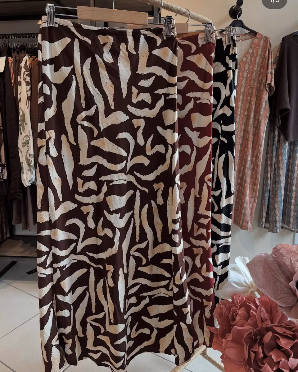 Zebra kjol