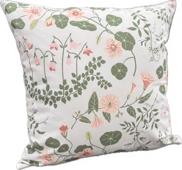 Kuddfodral: Rosa Flora