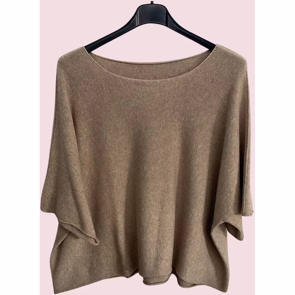 Ponchotröja: luxe
