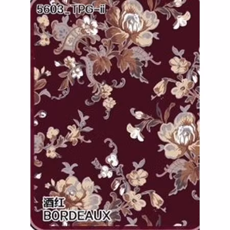 Blus: blommig