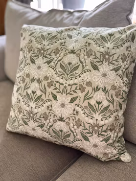 Kuddfodral: Trädgårdsgrön