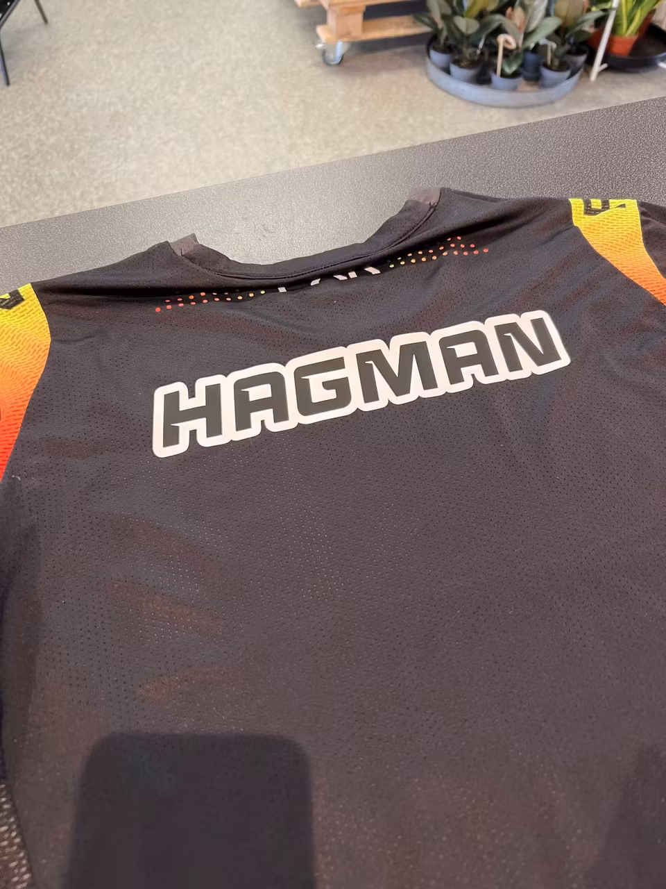 Textiltryck - enduro/crosströja NUMMER