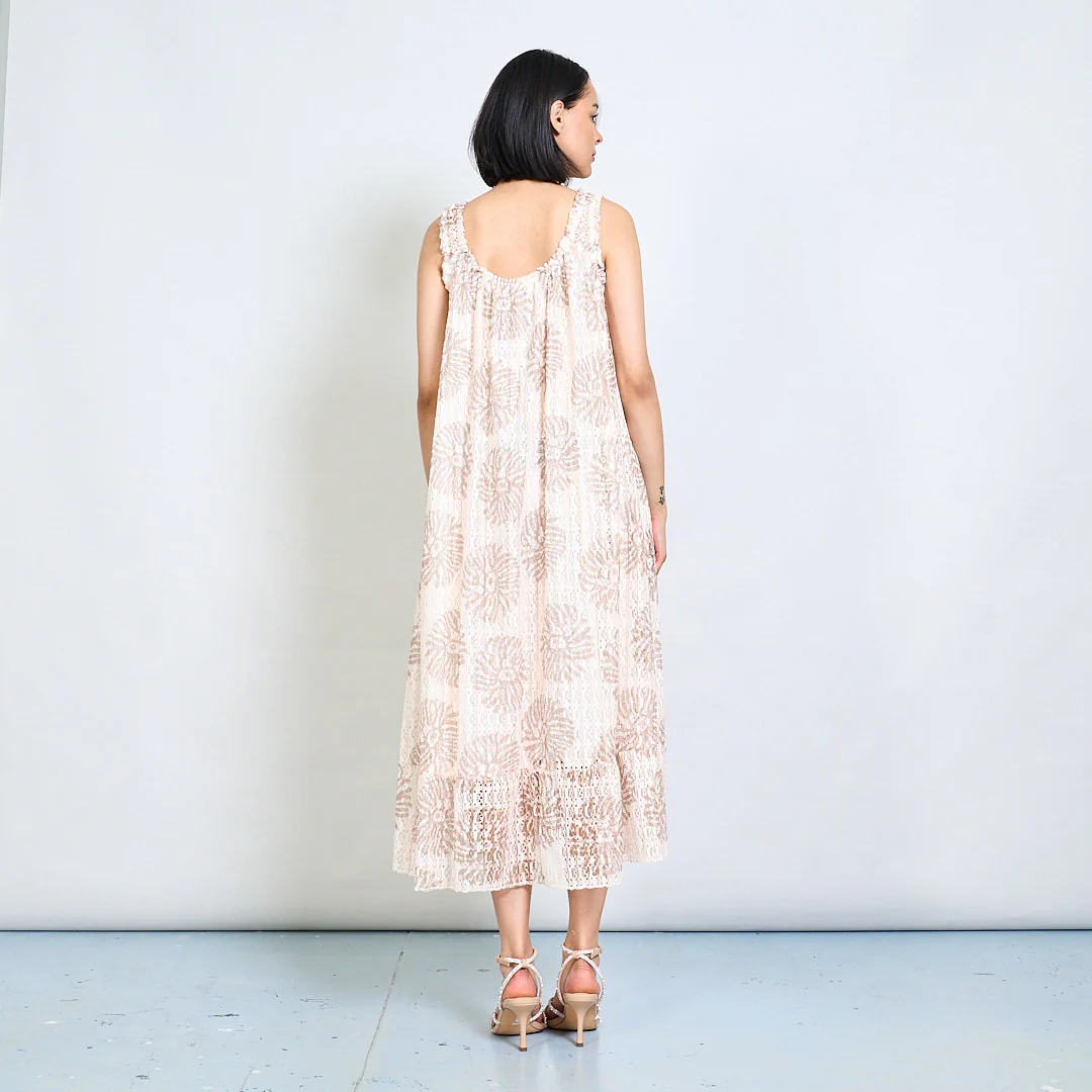 Maxiklänning: tropical leaf