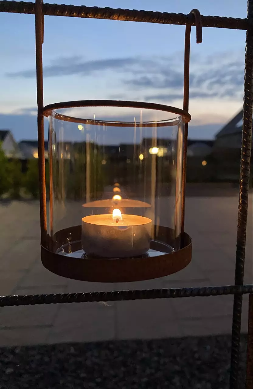 Lykta till armeringsnät