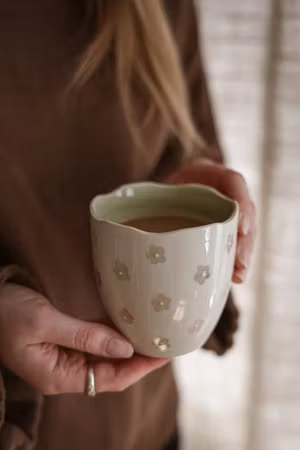Majas blom mugg