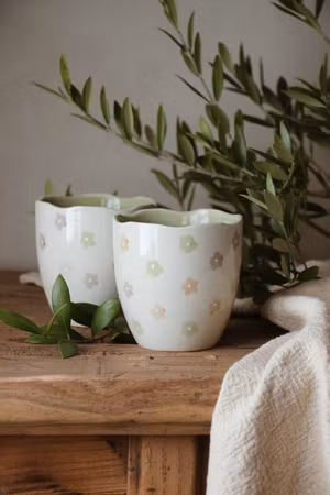 Majas blom mugg