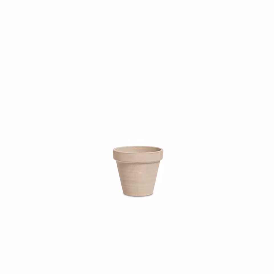 Lerkruka: grå/beige