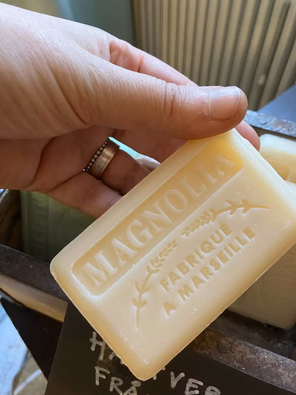 Handgjord tvål från Frankrike