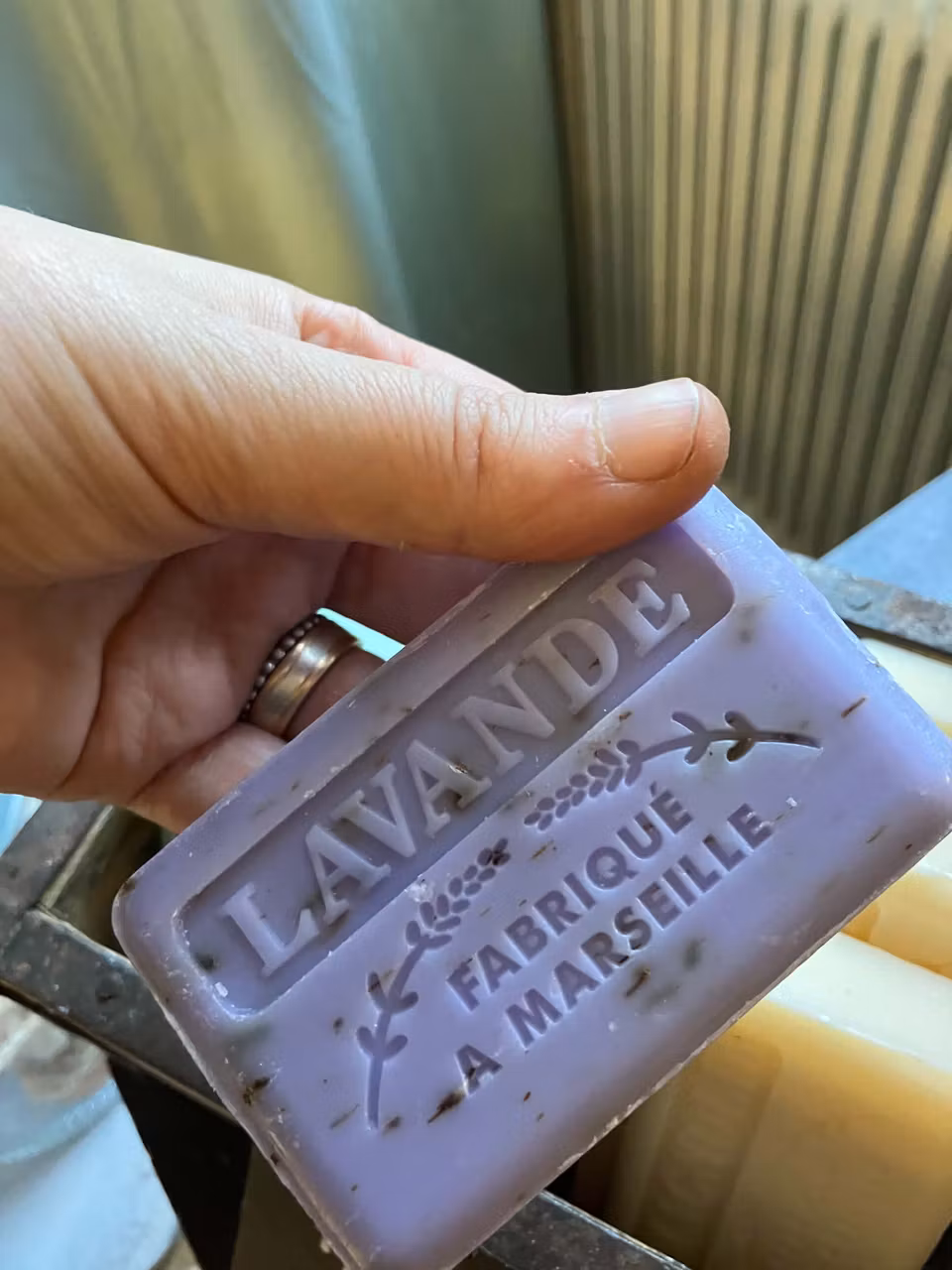 Handgjord tvål från Frankrike