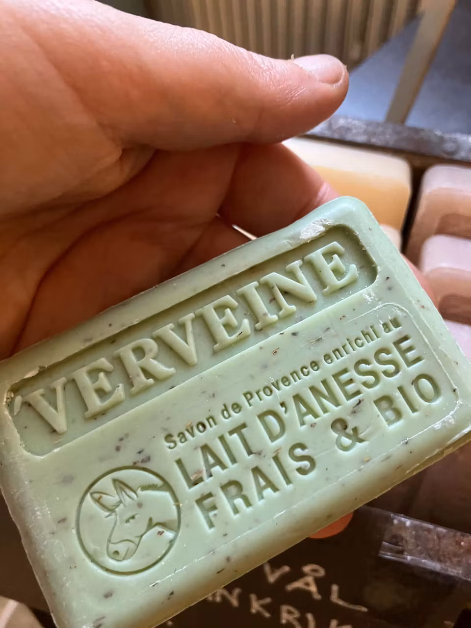 Handgjord tvål från Frankrike