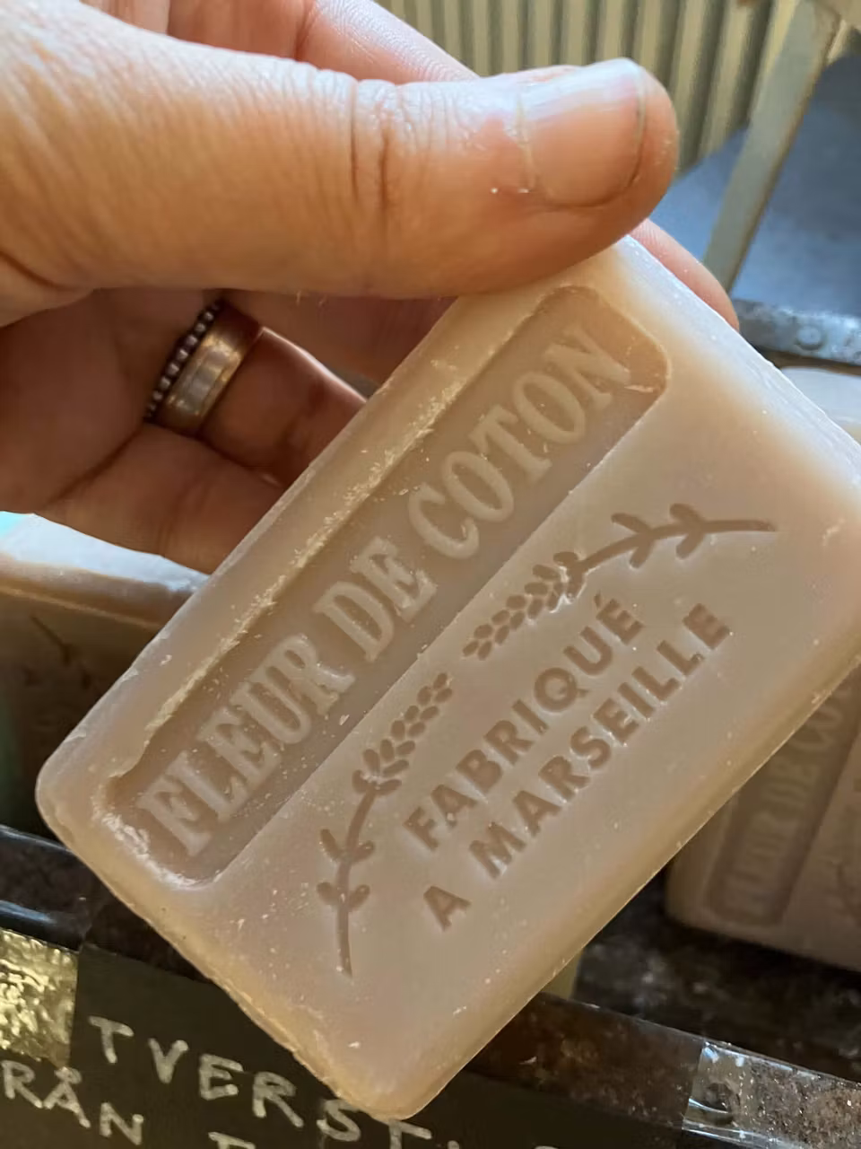 Handgjord tvål från Frankrike