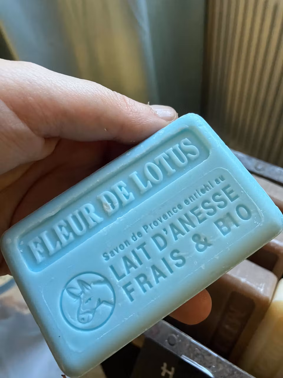 Handgjord tvål från Frankrike