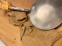 Stompapanna 50 cm skaft i jutepåse