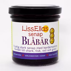 Blåbärssenap Liss Ellas 150 g