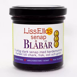 Blåbärssenap Liss Ellas 150 g