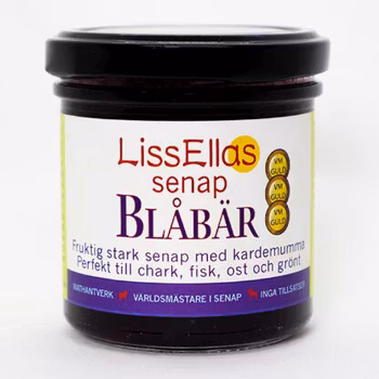 Blåbärssenap Liss Ellas 150 g
